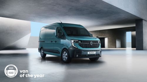 Nouveau Renault Master élu fourgon de l’année 2025